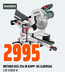 Coop Obs Metabo kgs 254 m kapp- og gjærsag 230 v/1800 w tilbud