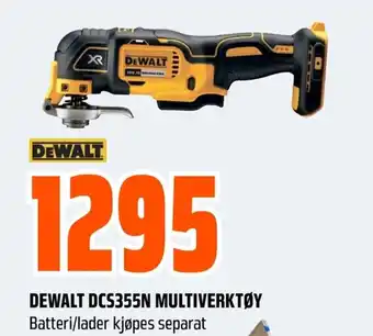 Coop Obs Dewalt dcs355n multiverktøy batteri/lader kjøpes separat tilbud