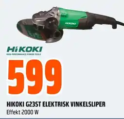 Coop Obs Hikoki g23st elektrisk vinkelsliper tilbud