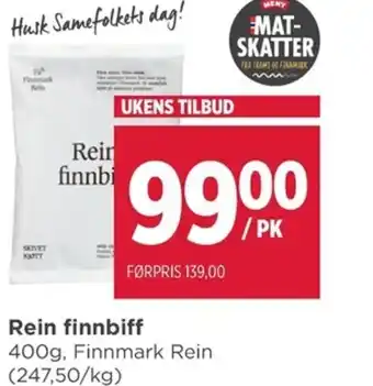 Meny Rein finnbi tilbud