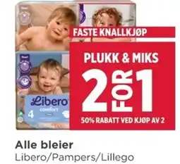 Meny Alle bleier tilbud