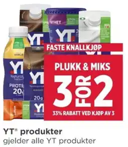 Meny YTⓇ produkter tilbud