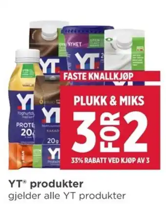 Meny YT® produkter tilbud