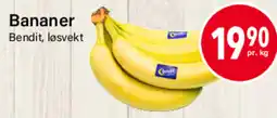 Nærbutikken Bananer Bendit, løsvekt tilbud