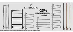 Oslo VVS Senter Håndkletørkere i februar tilbud