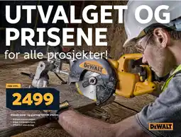 Megaflis Dewalt kapp- og gjærsag 1300W 216mm tilbud