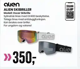 Sport Outlet ALIEN SKIBRILLER tilbud