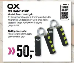 Sport Outlet OX HAND GRIP tilbud