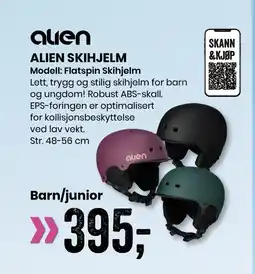 Sport Outlet ALIEN SKIHJELM tilbud