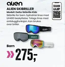 Sport Outlet ALIEN SKIBRILLER tilbud