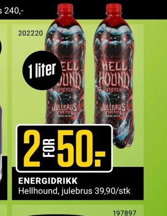 Europris Energidrikk tilbud