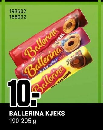 Europris Ballerina kjeks tilbud