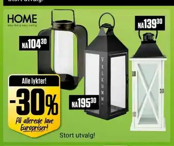 Europris Alle lykter! tilbud