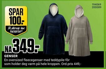 Europris GENSER tilbud