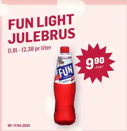 Holdbart FUN LIGHT JULEBRUS tilbud