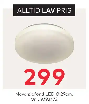 Skeidar Nova plafond LED tilbud