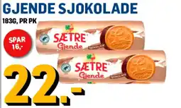 Price Lagerbutikk Gjende sjokolade tilbud