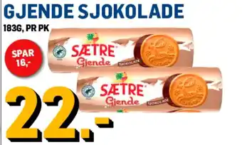 Price Lagerbutikk Gjende sjokolade tilbud