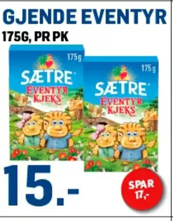 Price Lagerbutikk Gjende eventyr tilbud