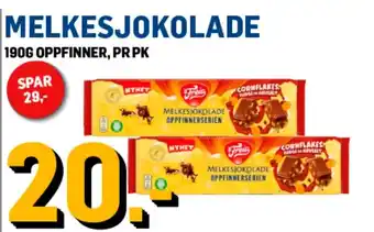 Price Lagerbutikk Melkesjokolade tilbud