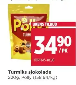 Meny POLLY Turmiks sjokolade tilbud