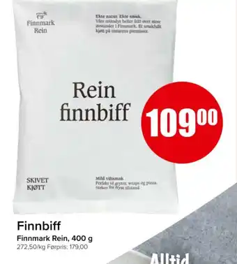 Spar Finnmark Rein Finnbiff tilbud