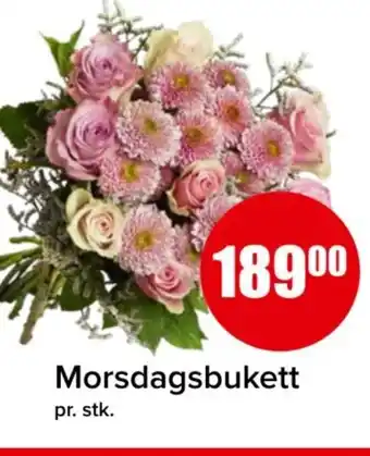 Spar Morsdagsbukett tilbud