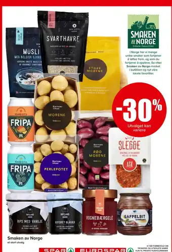 Spar Smaken av Norge tilbud