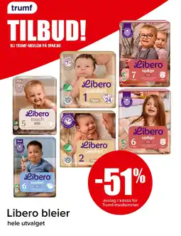 Spar Libero bleier tilbud