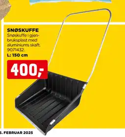 jem & fix SNØSKUFFE tilbud