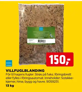 jem & fix VILLFUGLBLANDING tilbud