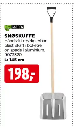 jem & fix SNØSKUFFE tilbud