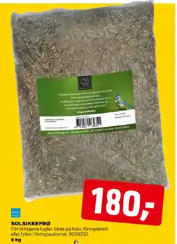 jem & fix SOLSIKKEFRØ tilbud