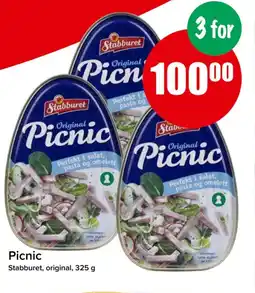 Spar STABBURET Picnic tilbud