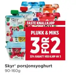 Meny SKYR Porsjonsyoghurt tilbud