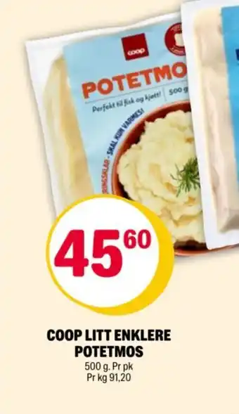 Coop Extra COOP Litt enklere potetmos tilbud