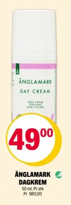 Coop Extra ÄNGLAMARK Dagkrem tilbud