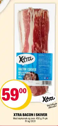 Coop Extra XTRA Bacon i skiver tilbud