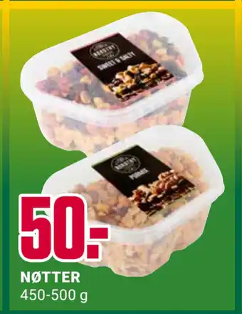 Europris NØTTER tilbud