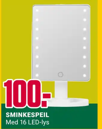 Europris SMINKESPEIL tilbud