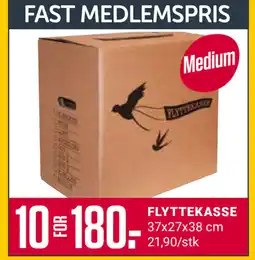 Europris FLYTTEKASSE tilbud