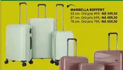 Europris MARBELLA KOFFERT tilbud