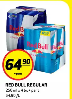 Bunnpris RED BULL REGULAR tilbud