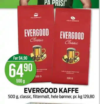 Kiwi EVERGOOD KAFFE tilbud