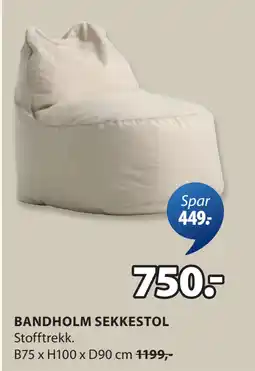JYSK BANDHOLM SEKKESTOL tilbud