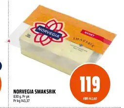 Coop Obs NORVEGIA SMAKSRIK tilbud