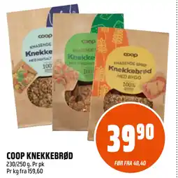 Coop Obs COOP KNEKKEBRØD tilbud