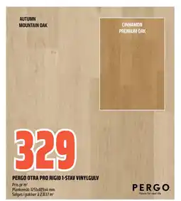 Coop Obs PERGO OTRA PRO RIGID 1-STAV VINYLGULV tilbud