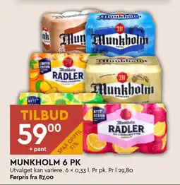 Coop Mega MUNKHOLM 6 PK tilbud