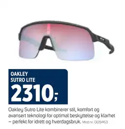 Sport 1 OAKLEY SUTRO LITE tilbud